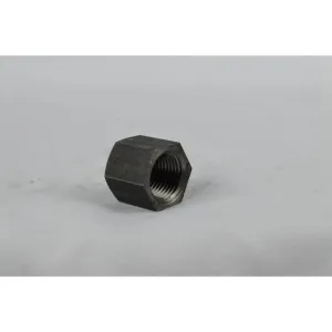 1-1/2" DOMESTIC BLACK MALLEABLE IRON CAP-USA