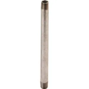 1-1/4" X 60" (5 FOOT) GALVANIZED PIPE NIPPLE