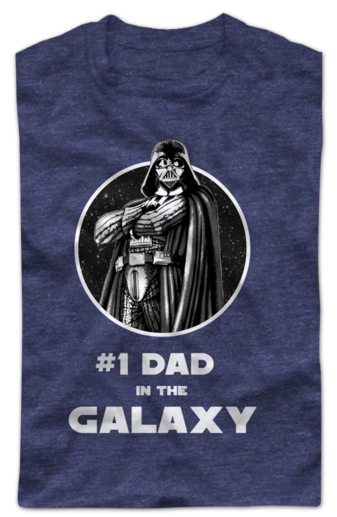 #1 Dad in the Galaxy Star Wars T-Shirt