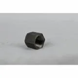 1" DOMESTIC BLACK MALLEABLE IRON CAP-USA