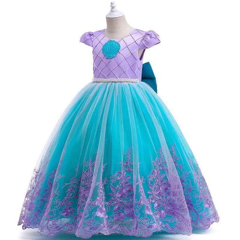 3-12-year-old Girls' glowing princess dress Exquisite Accessories Princess Set Best Birthday Gift for Girls