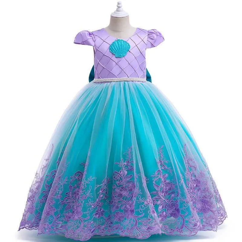 3-12-year-old Girls' glowing princess dress Exquisite Accessories Princess Set Best Birthday Gift for Girls