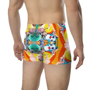 3.7 Men's Boxer Briefs - Hello, Gato   Isle of Pups