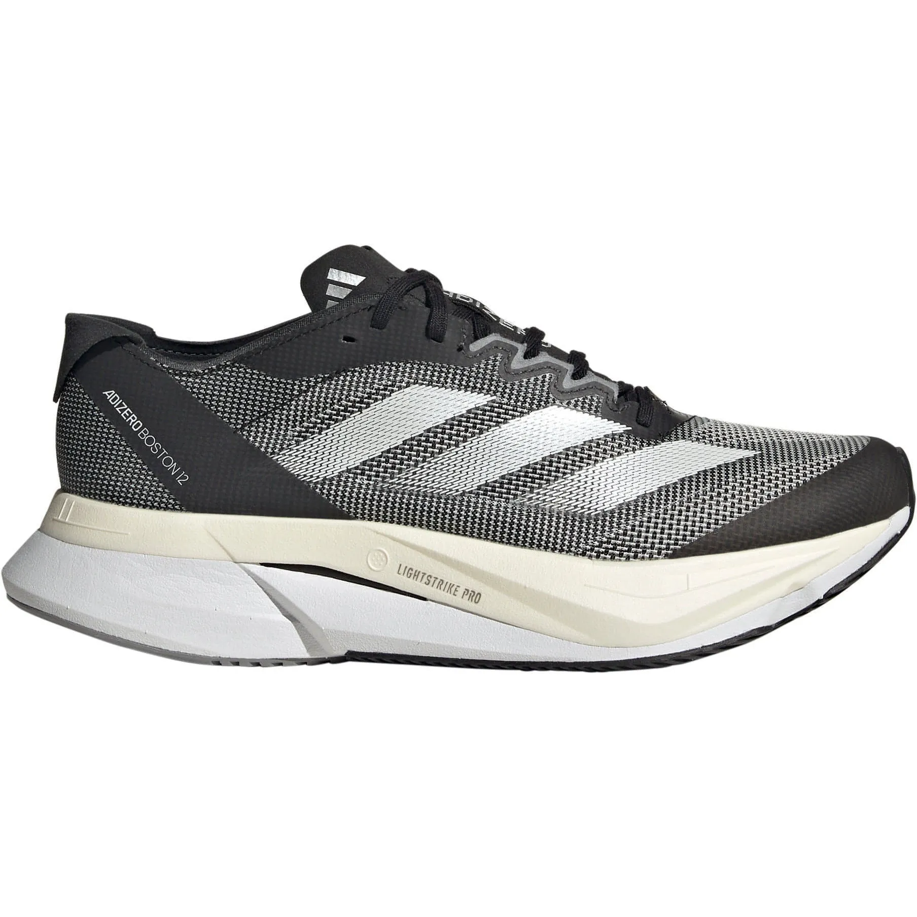 adidas Adizero Boston 12 Womens Running Shoes - Black