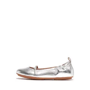 ALLEGRO SOFT METALLIC-LEATHER MARY JANES