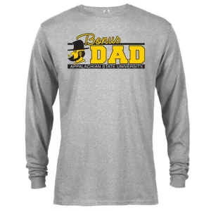 App State Mountaineers Bonus Dad Proud Parent Collegiate Long Sleeve T-Shirt