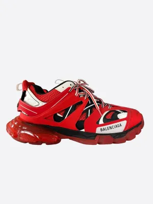 Balenciaga Red White & Black Track Sneaker