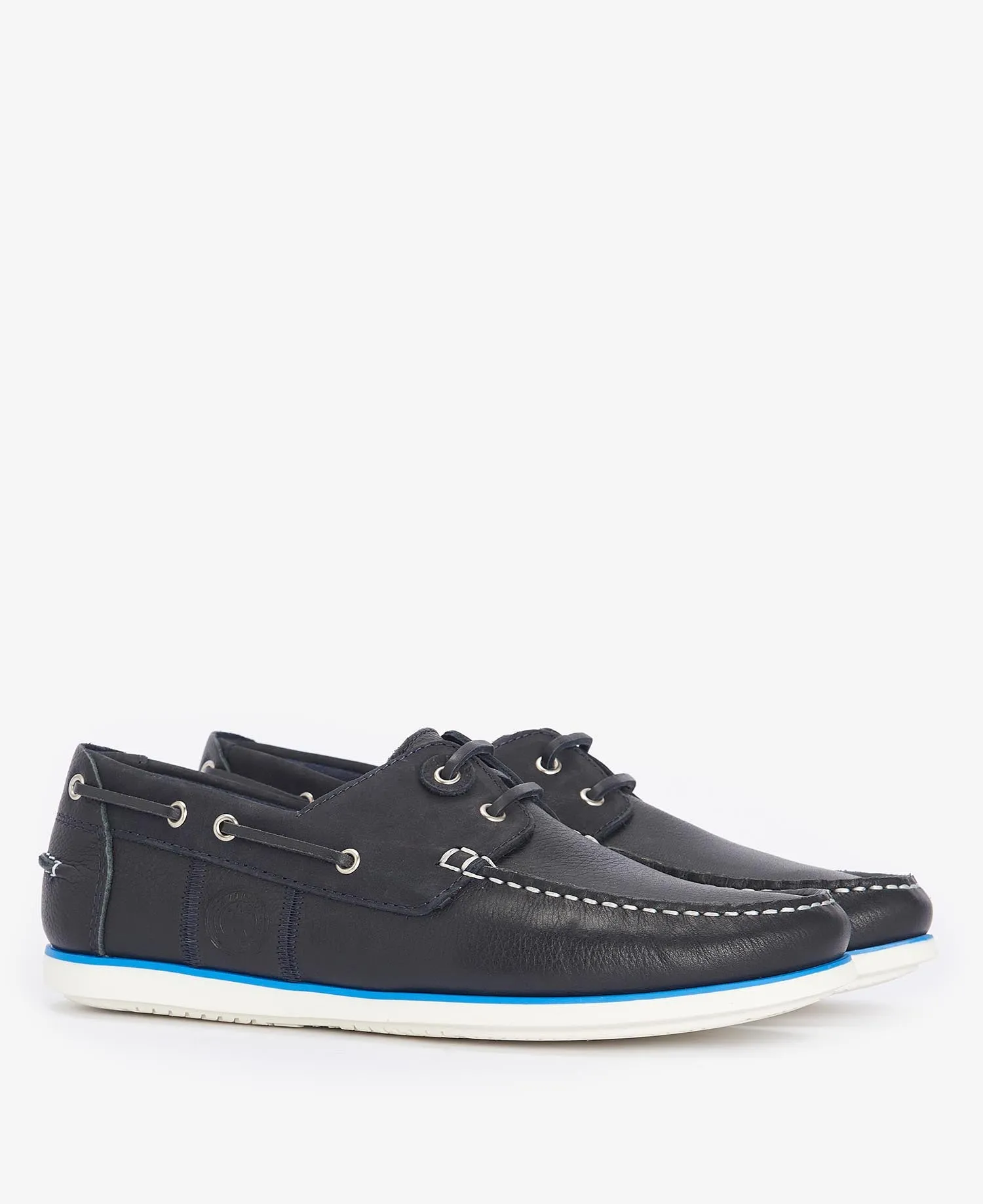 Barbour Wake Boat Shoe - Navy