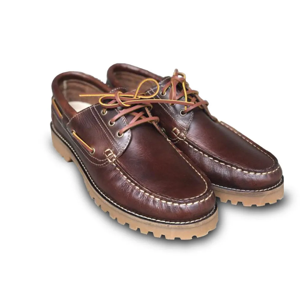 BARCO Boat Shoes Chestnut Brown