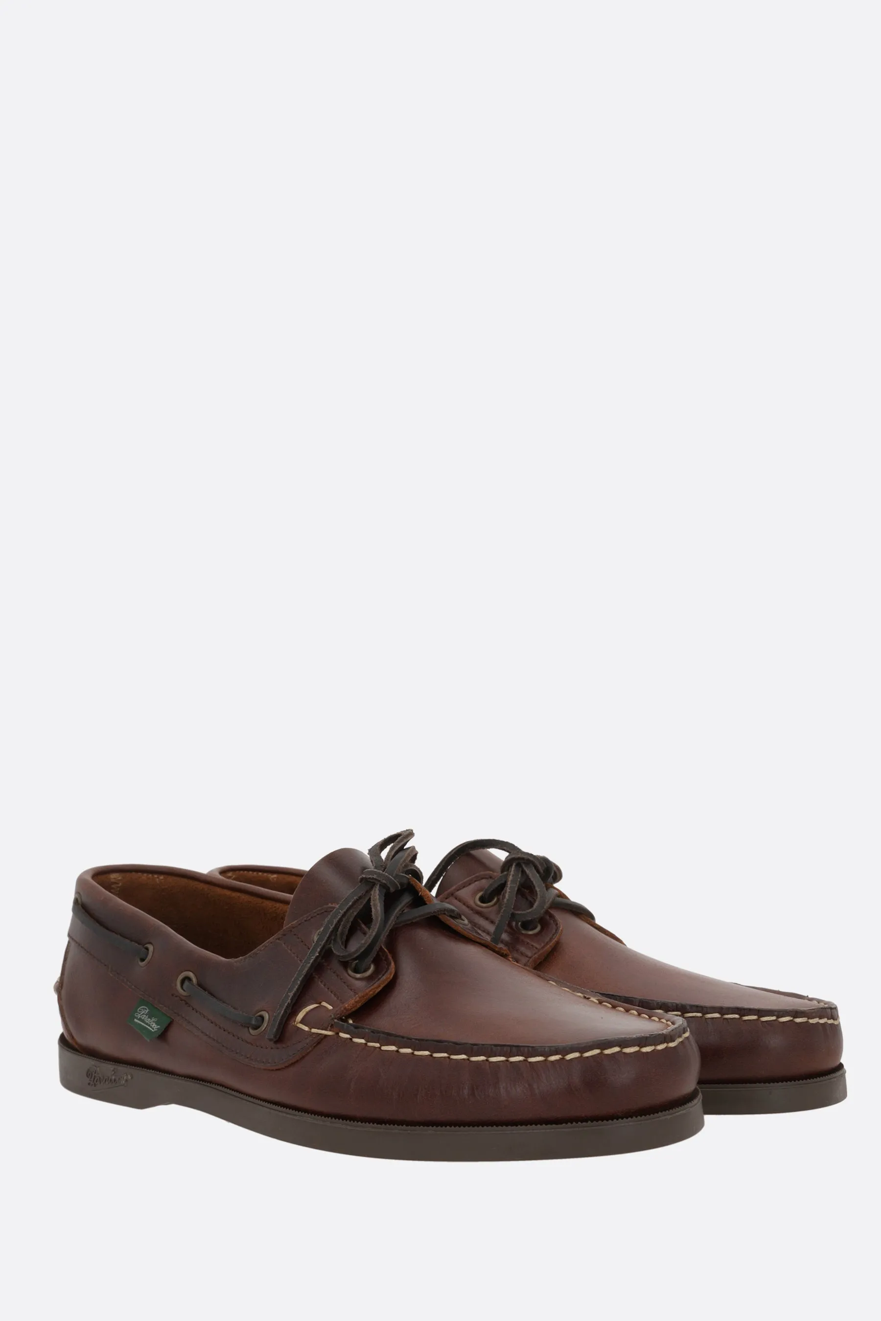 Barth boat shoes in smooth leather