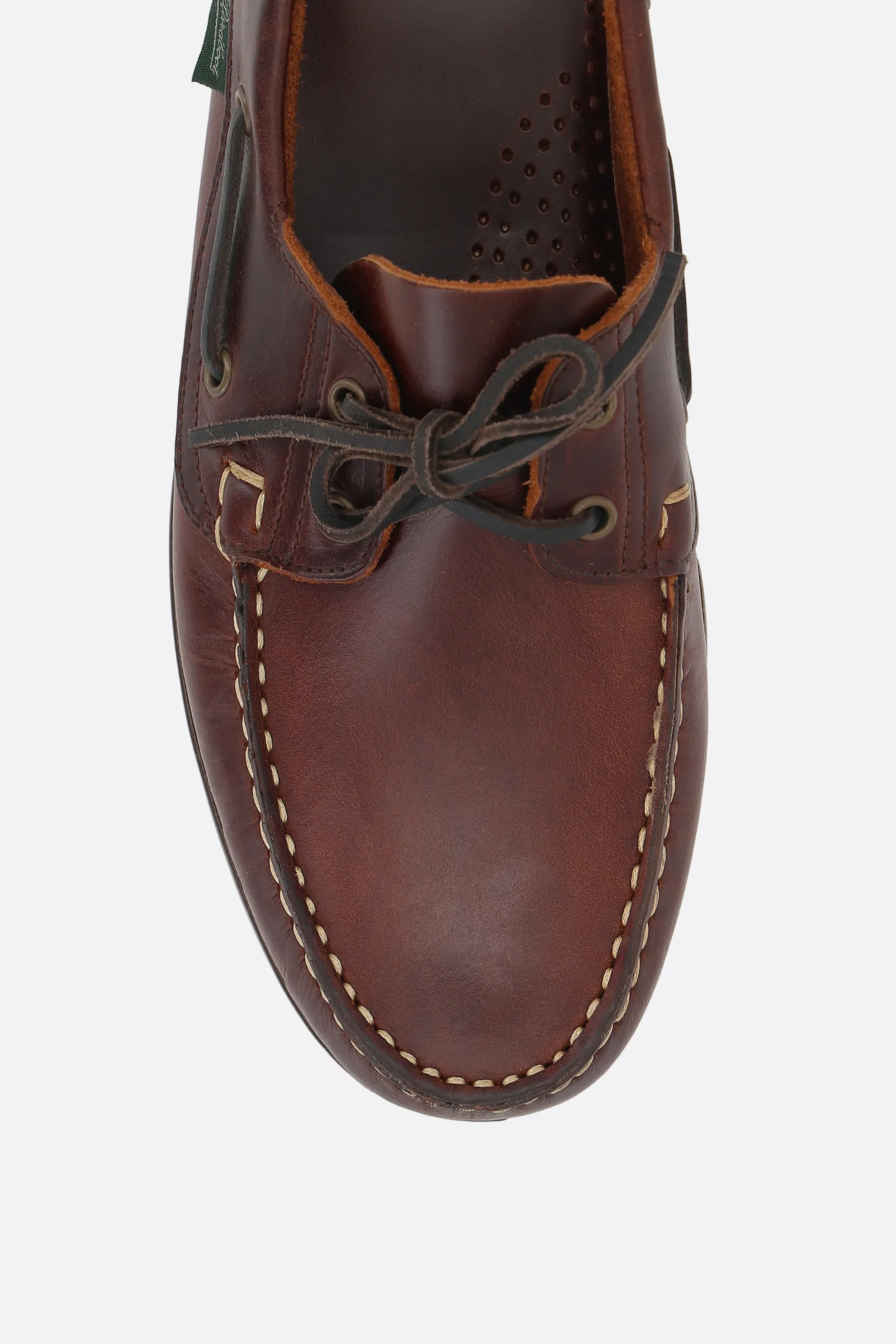 Barth boat shoes in smooth leather