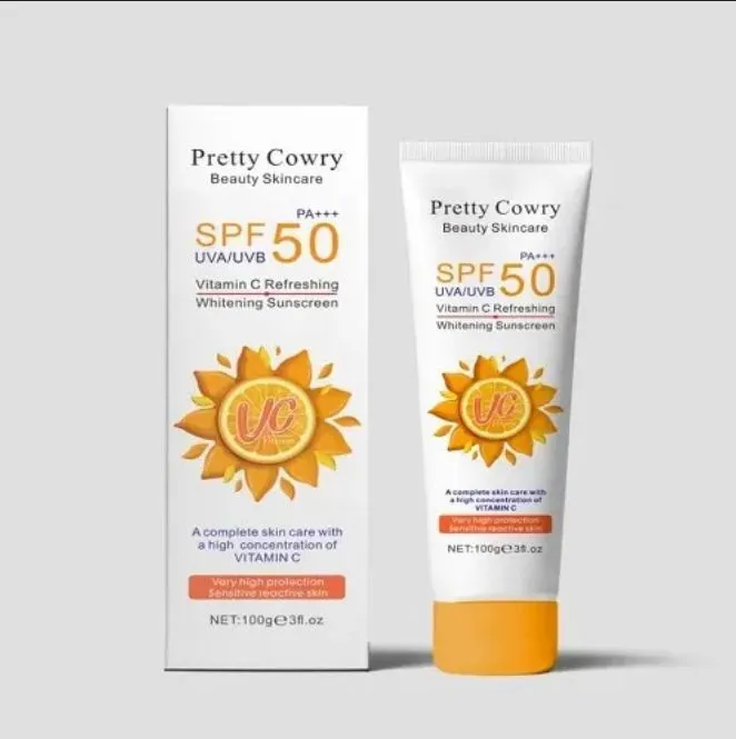 Beauty Skincare SPF50   Vitamin C Refreshing & Glowing Sunscreen 100g PC00323