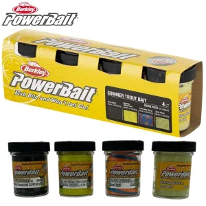 Berkley | Powerbait Glitter Dough | Trout Bait | 4 Pack