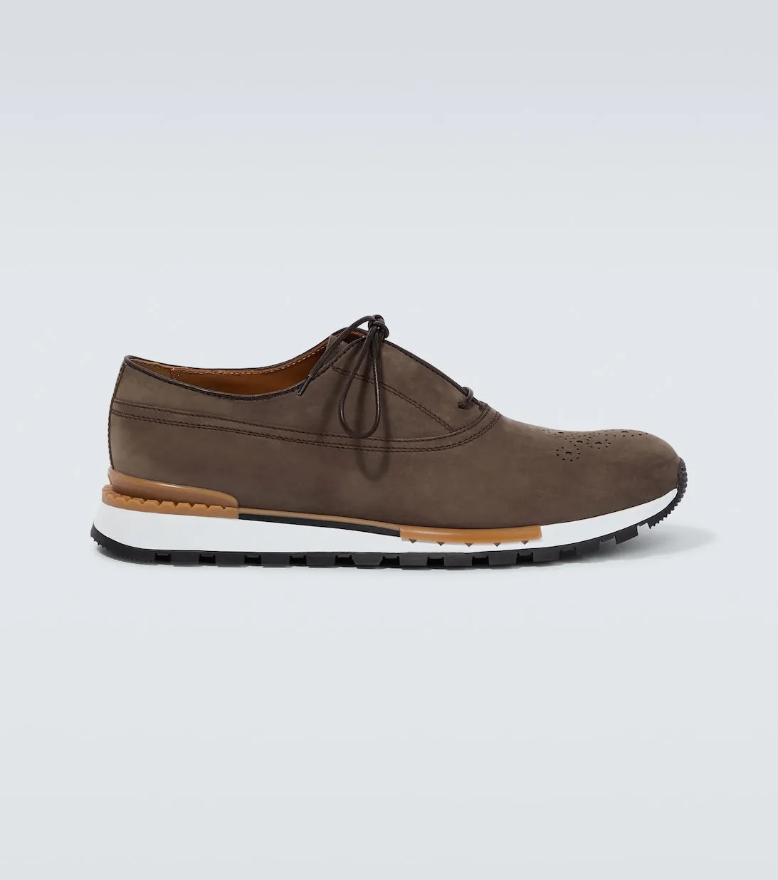 Berluti nubuck Fast Track sneakers, brown