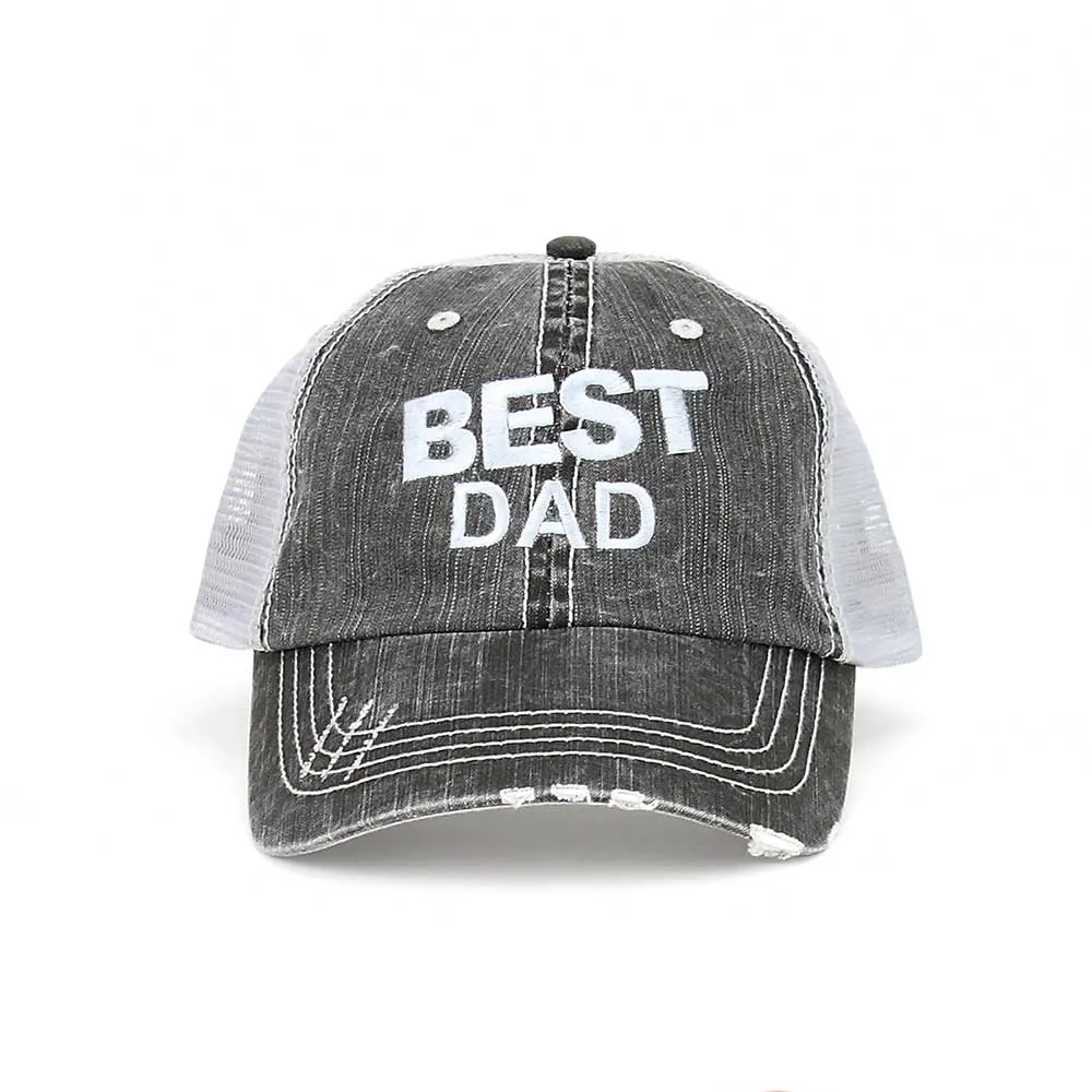 Best Dad Cotton Trucker Cap