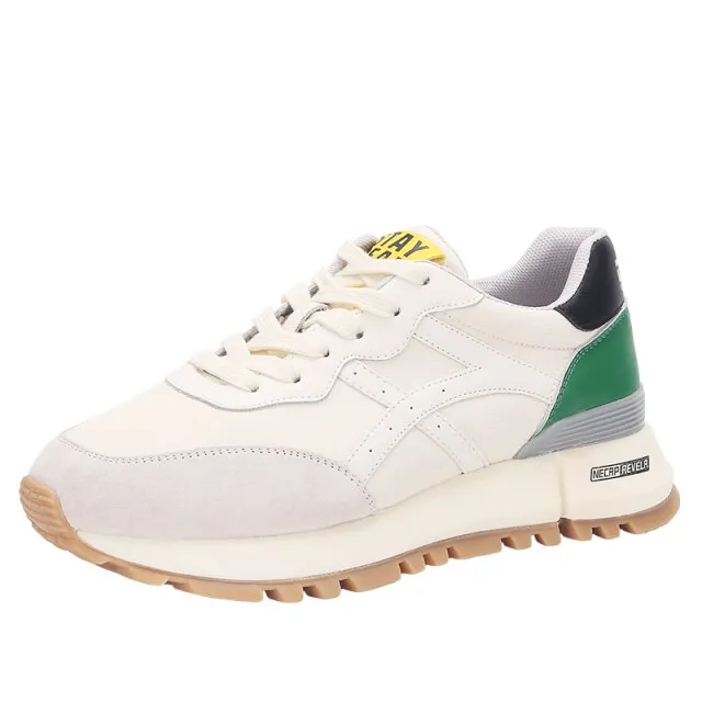 Bianco Women's Leather Casual Sneaker