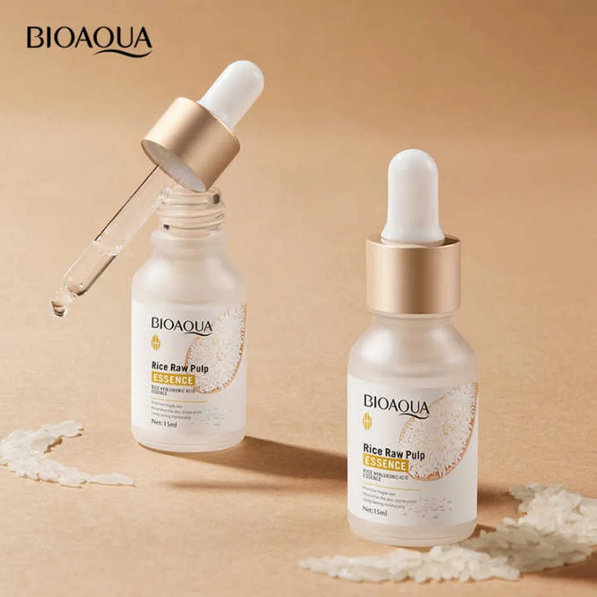 BIOAQUA Pack of 5Glow & Glowing Rice Skincare Series.(BQY93752,BQY80535,BQY83895,BQY83840,BQY79706)