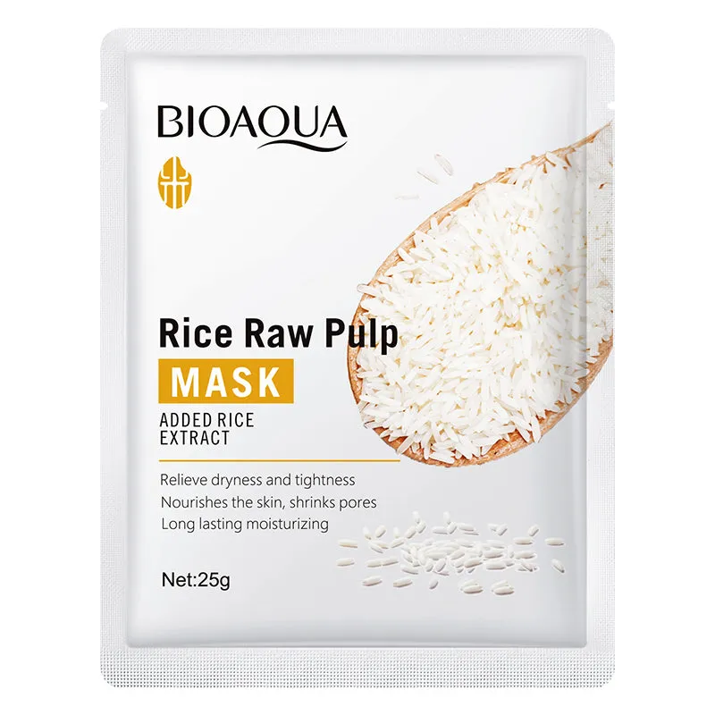 BIOAQUA Pack of 5Glow & Glowing Rice Skincare Series.(BQY93752,BQY80535,BQY83895,BQY83840,BQY79706)