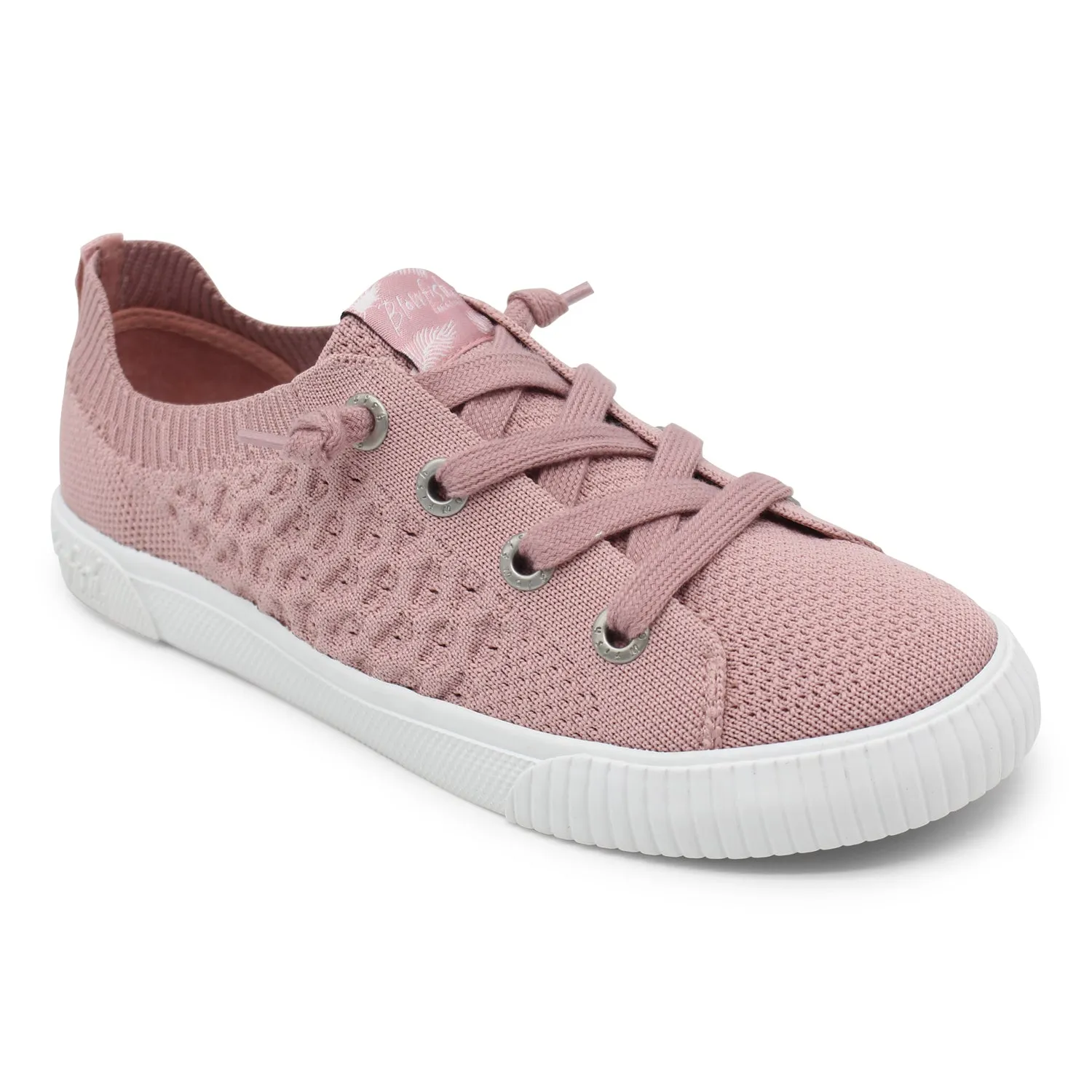 'Blowfish Malibu' Women's Free Spirit Slip On - Dusty Pink Flyknit