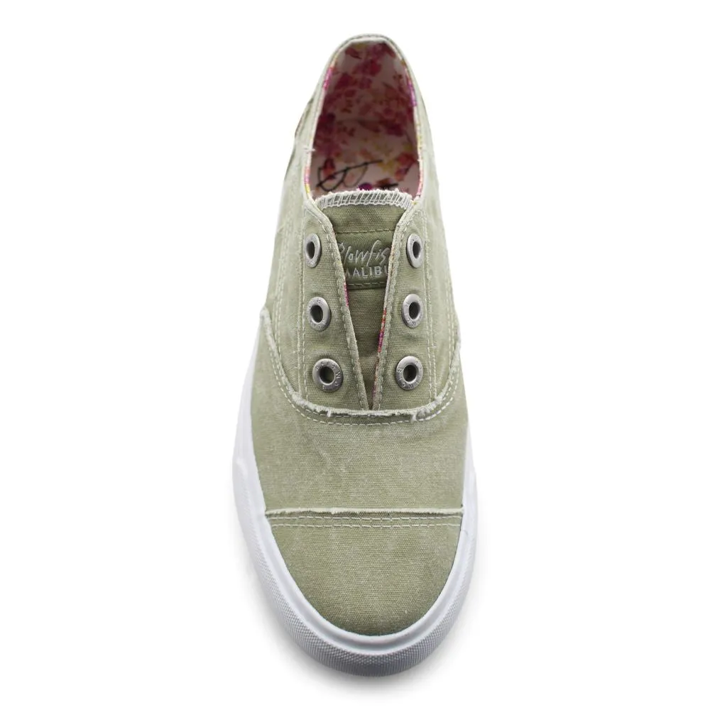 'Blowfish Malibu' Women's Malia Slip On - Eucalyptus Dusty Canvas