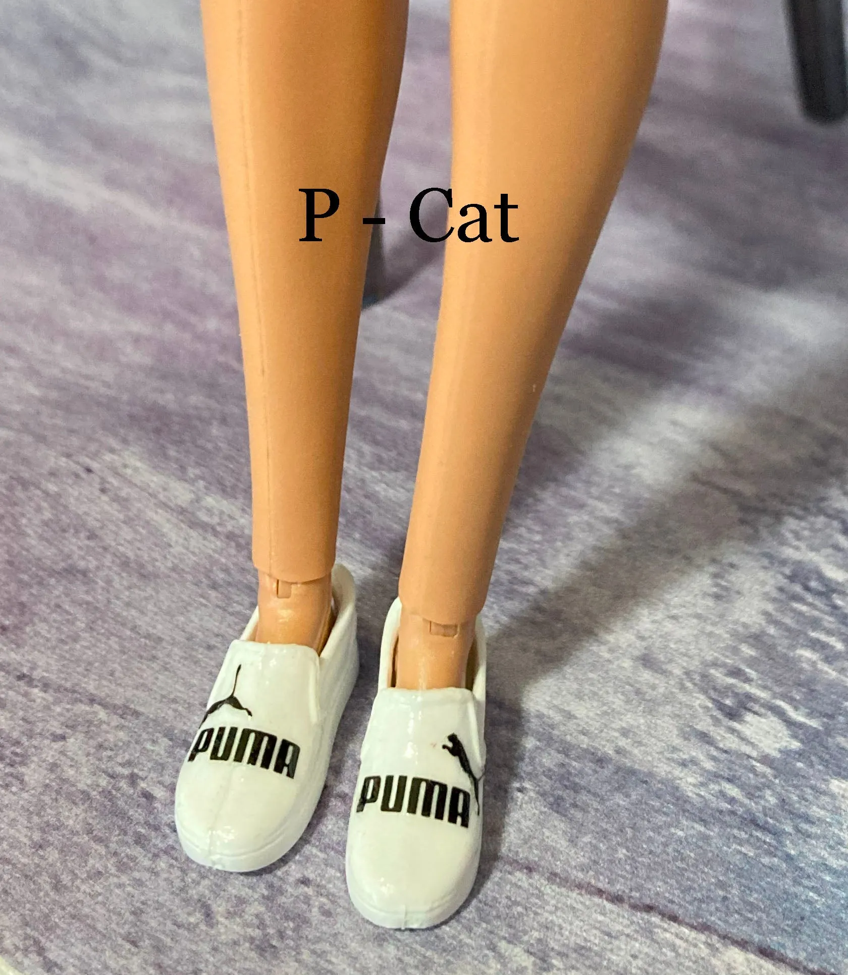 Boat shoes for 1:6 dolls