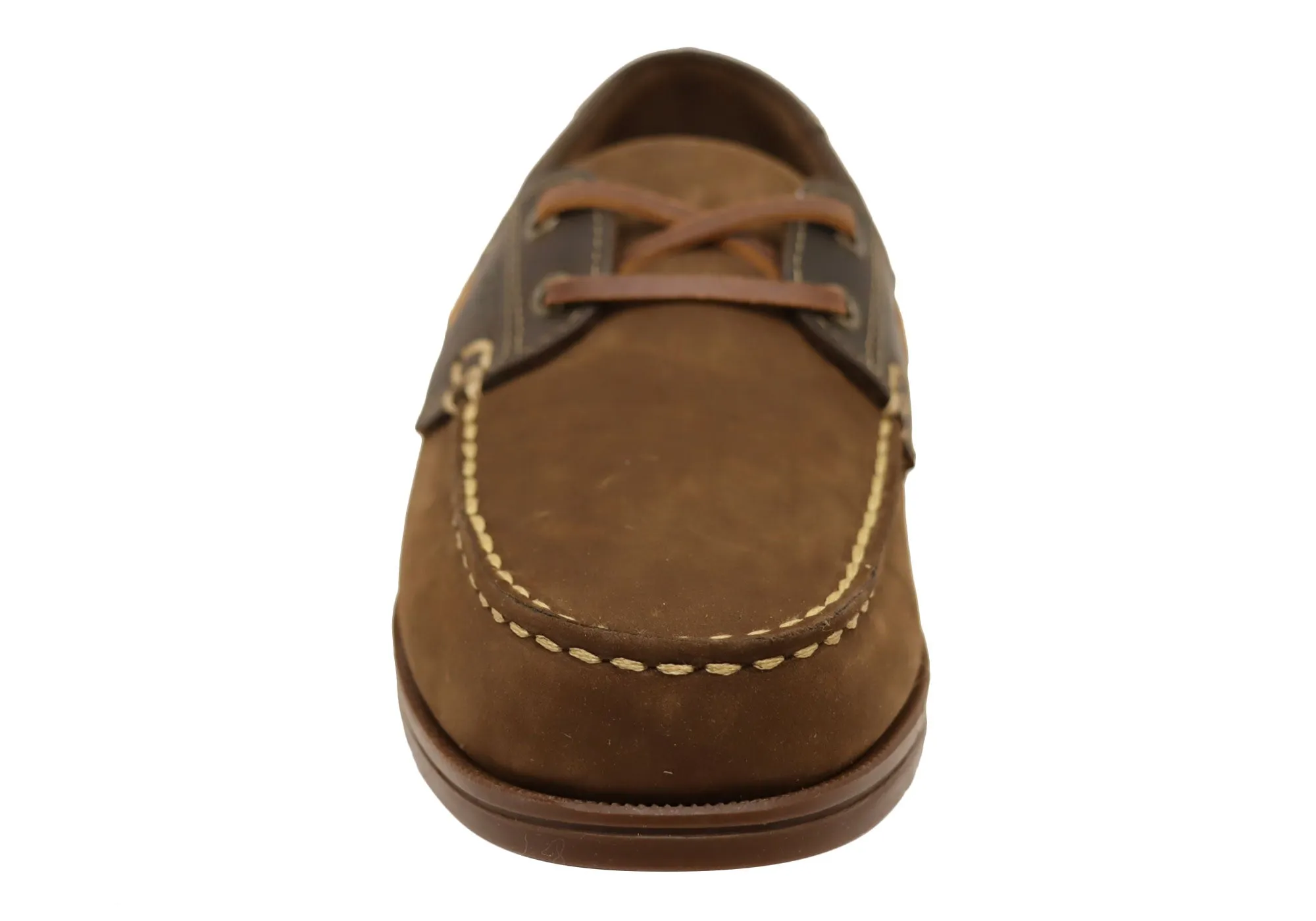 Bradok Mens Comfortable Leather Boat Shoes Made In Brazil