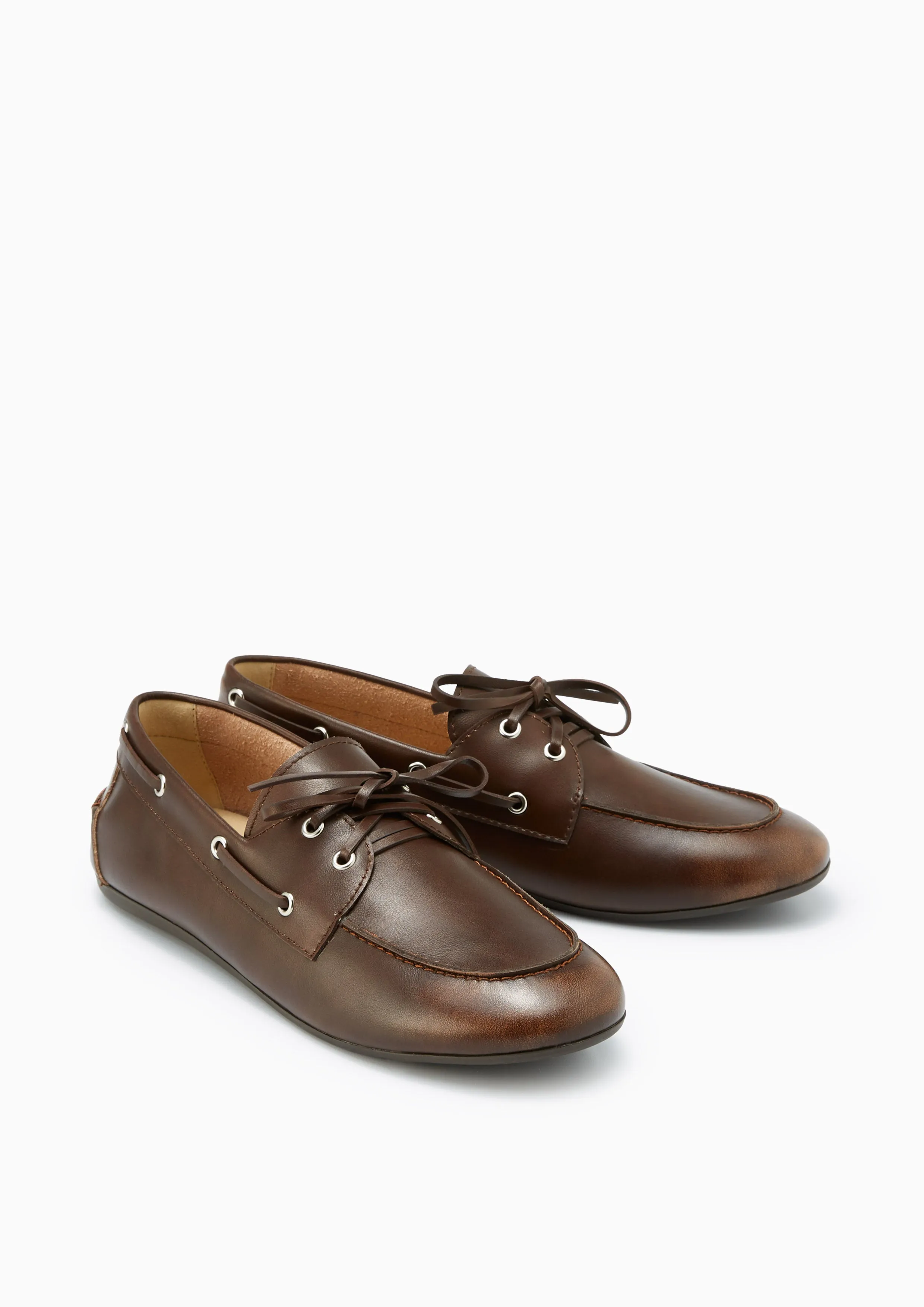 Bread Flat Loafers Brown