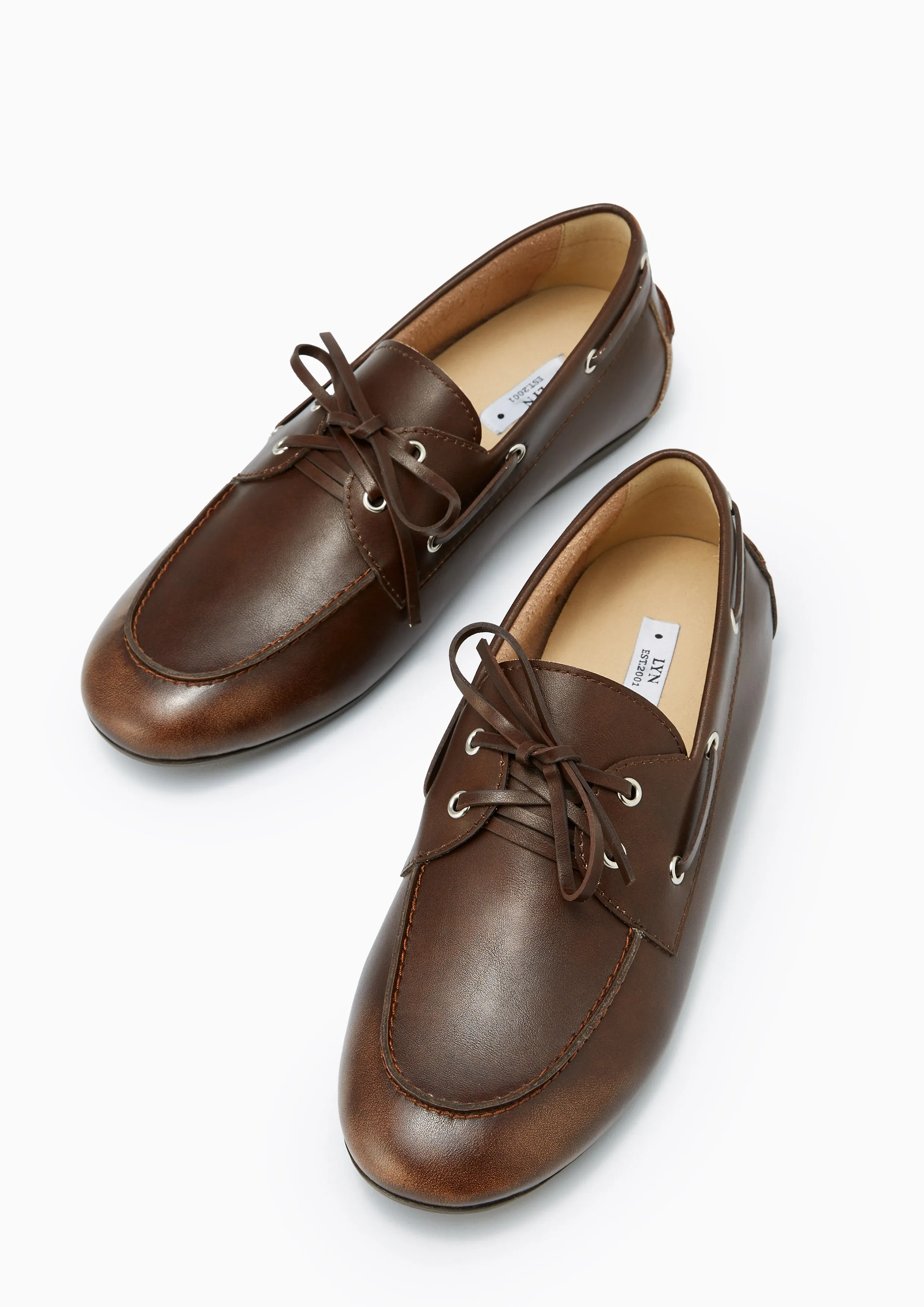 Bread Flat Loafers Brown