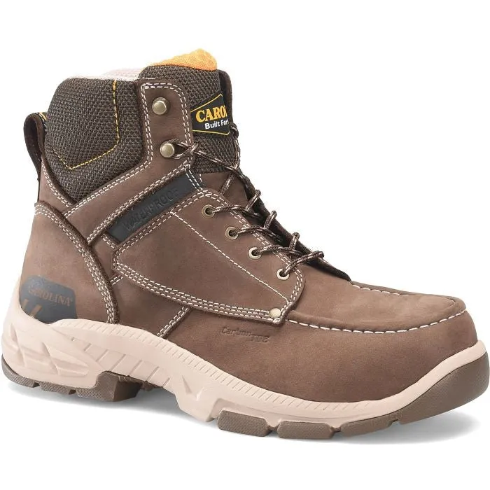 Carolina Men's Duke 6" CT Waterproof Slip Resist Work Boot -Brown- CA5544