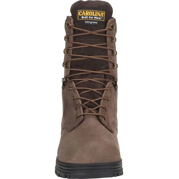 Carolina Men's Surveyor 8" Insulated Waterproof Work Boot -Brown- CA3034