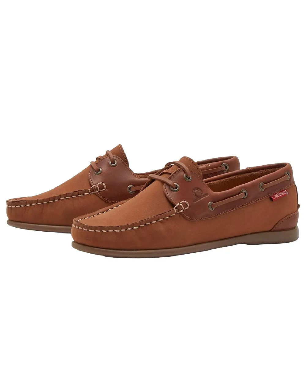 Chatham Womens Penang Leather Boat Shoes