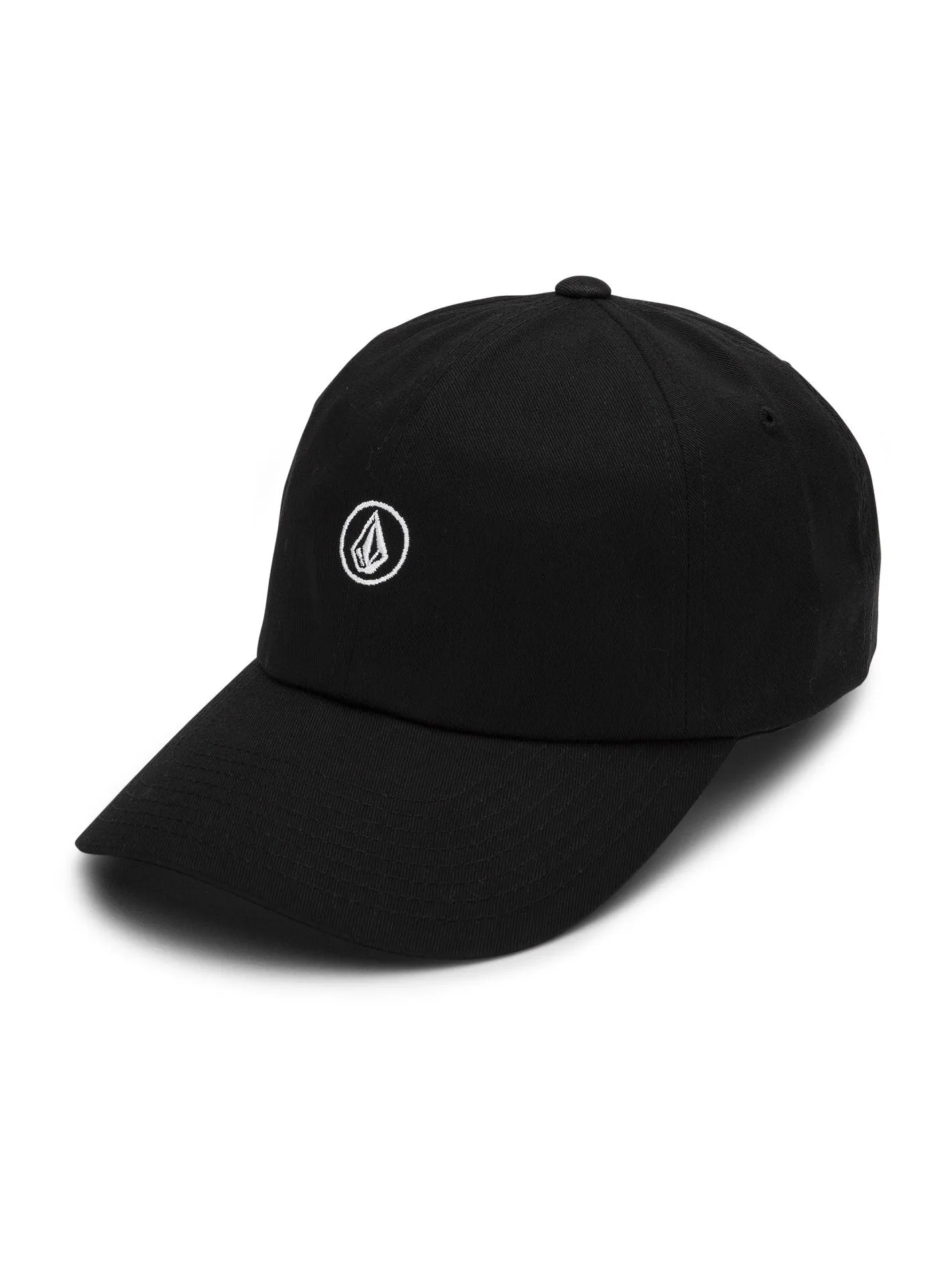 Circle Stone Dad Cap - BLACK