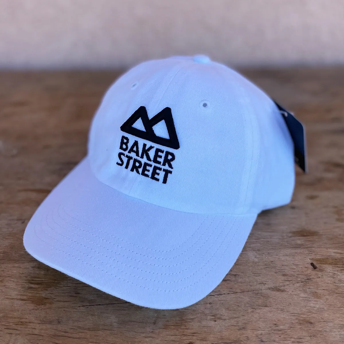 Classic Logo Dad Hat - White/Black