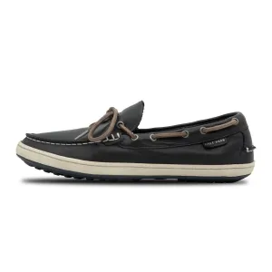 Cole Haan Pinch Roadtrip Casualboat Shoes Leather Black Colour For Men