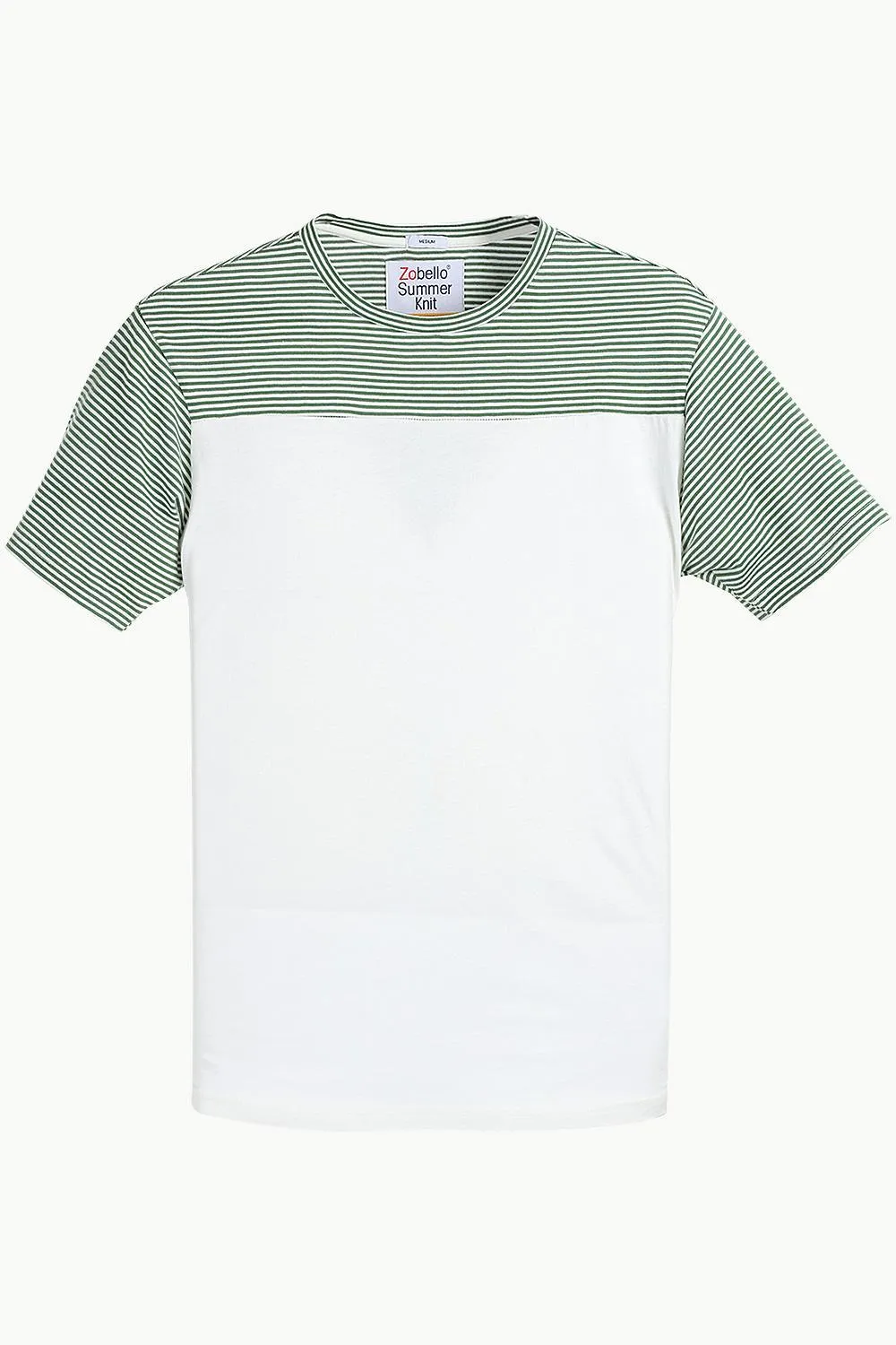 Cut & Sew Stripe T-Shirt