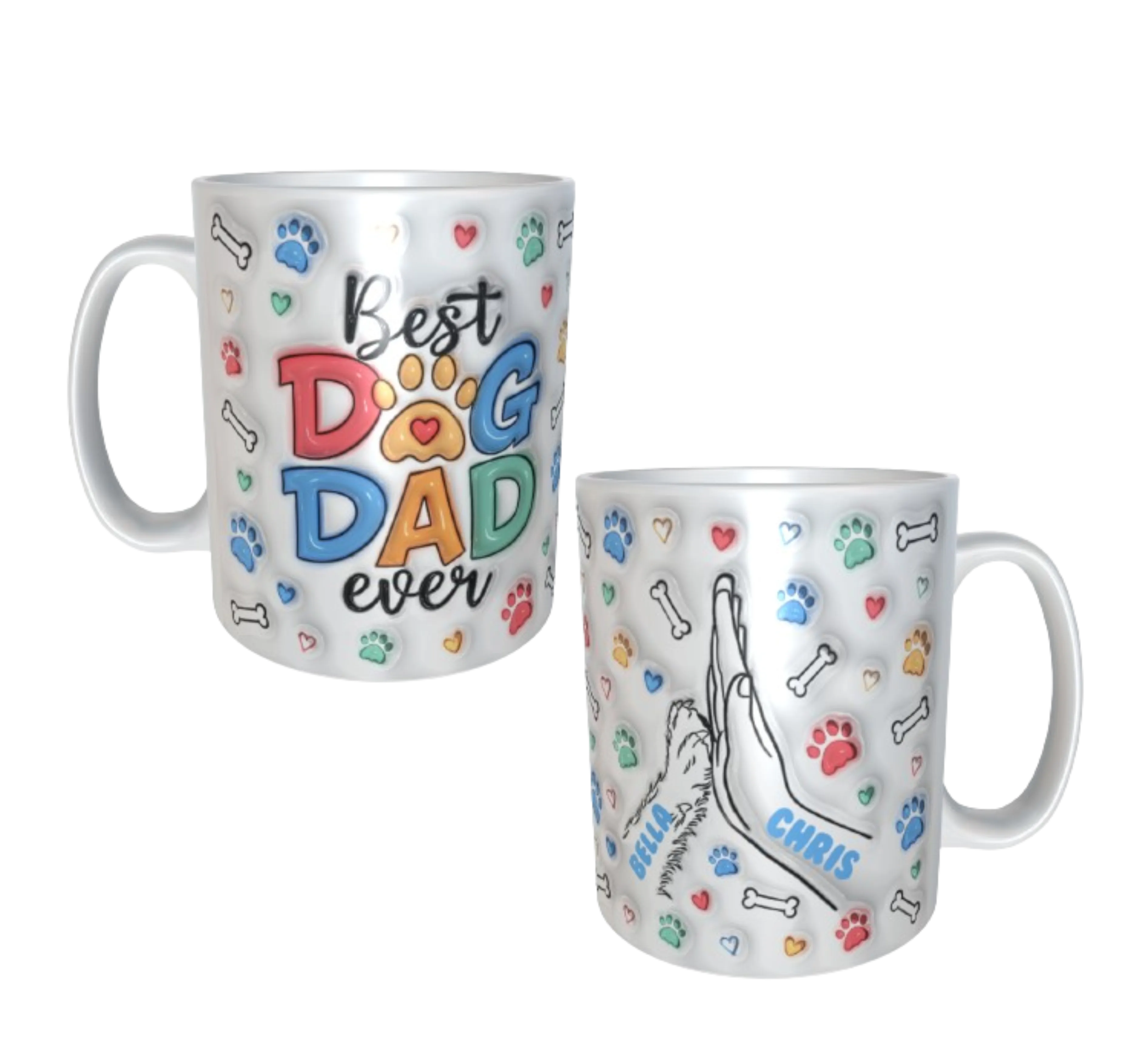 Dog Dad personalised mug