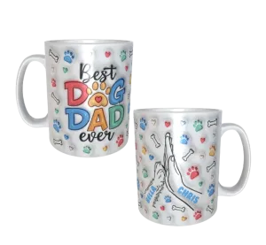 Dog Dad personalised mug