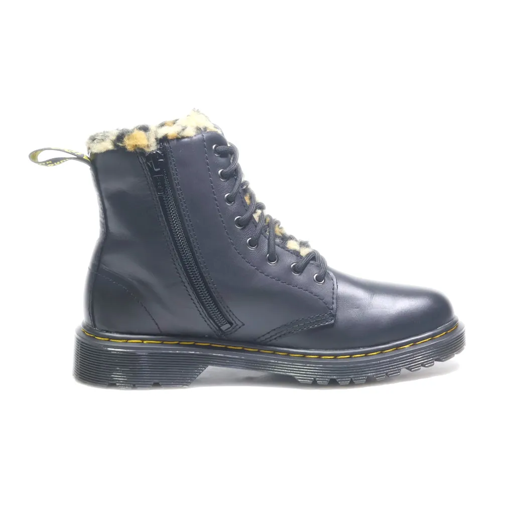 Dr. Martens Snow Boots Leather Black Colour For Women