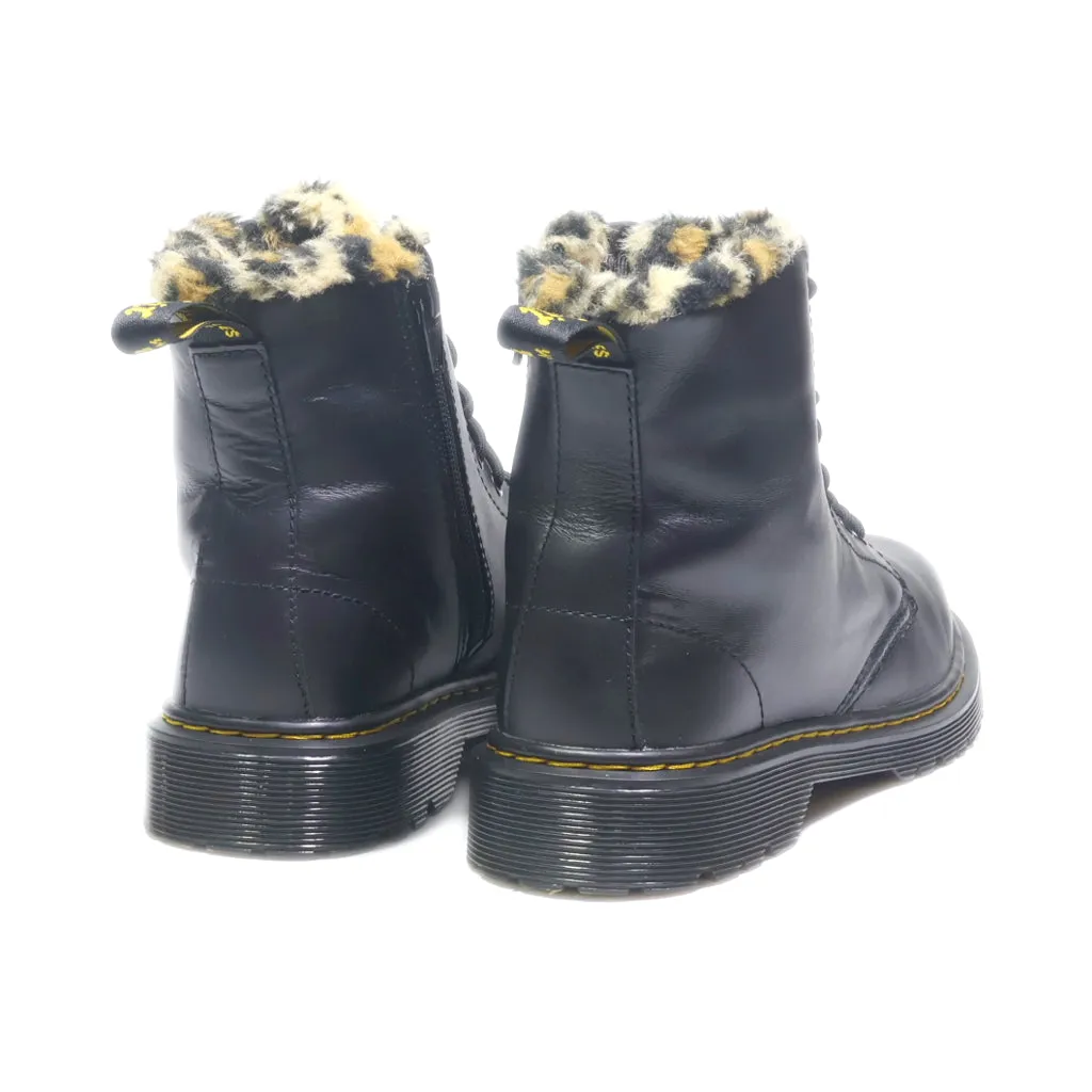 Dr. Martens Snow Boots Leather Black Colour For Women