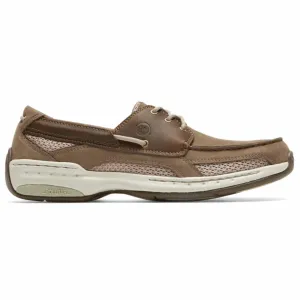 Dunham Men's Captain Boat Shoe Waterford Brown B