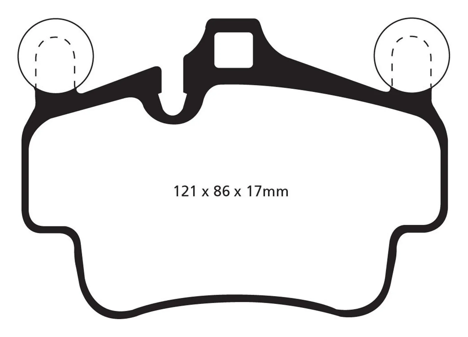 EBC Brakes DP92029 Orangestuff 9000 Series Race Brake Pads