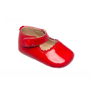 Elephantito Baby Mary Janes -- Red Patent