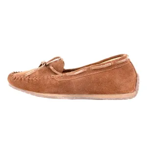 Emu Australia Honeysuckle Moccasins Boat Shoes Suede Leather Brown Colour For Men