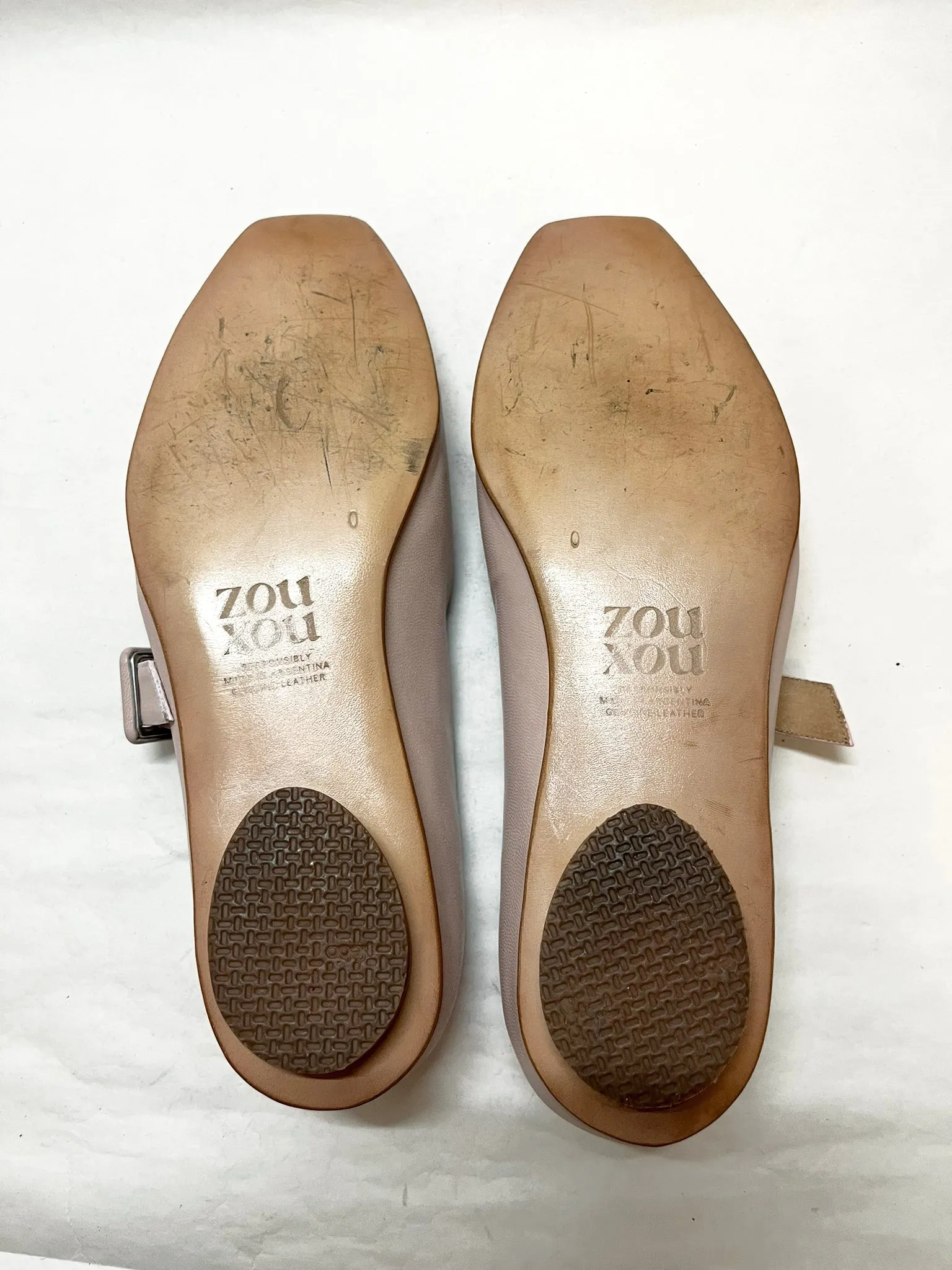 Eugenia Flat in Pale Pink Size 40