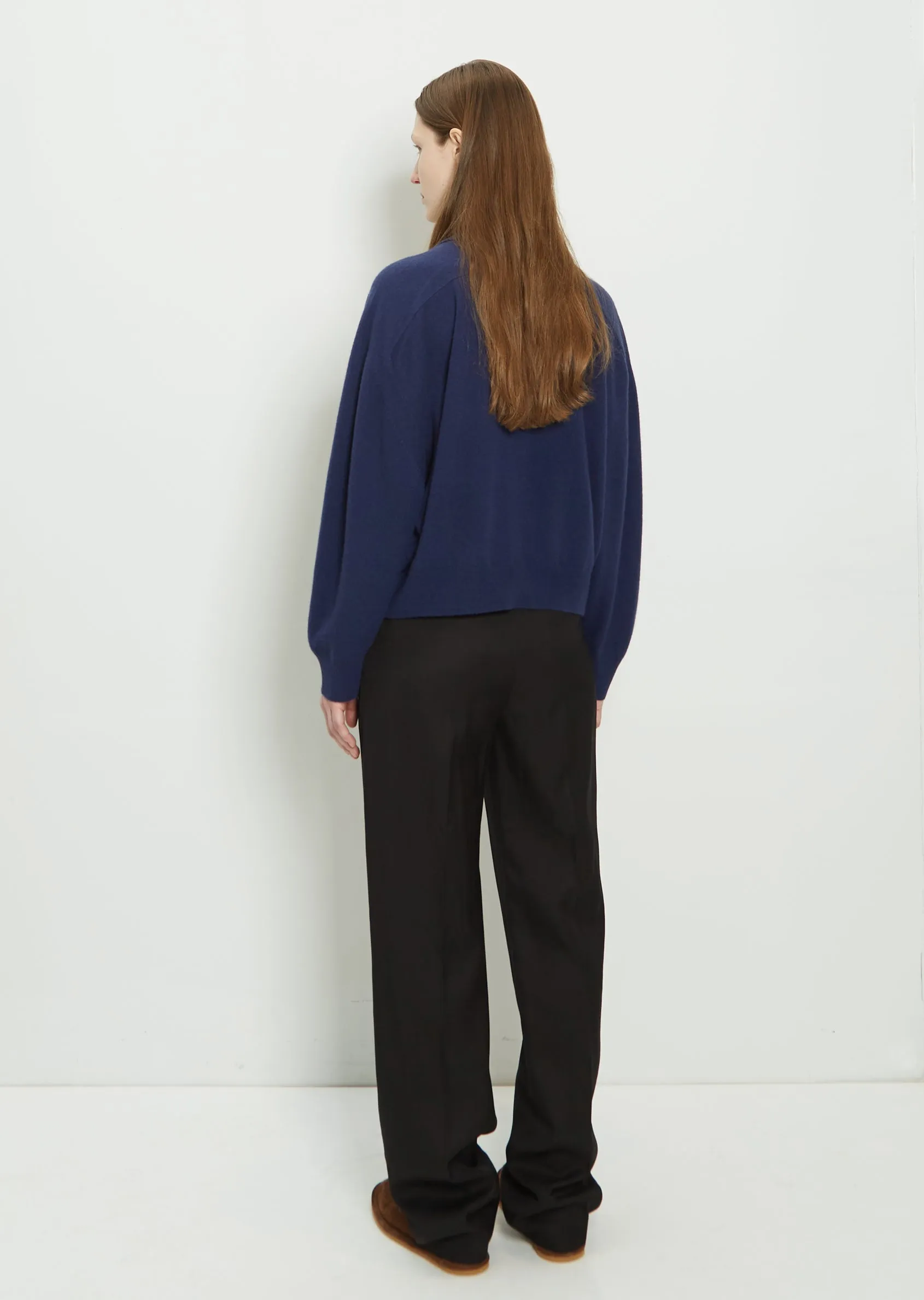 Forana Cashmere Shirt — Navy