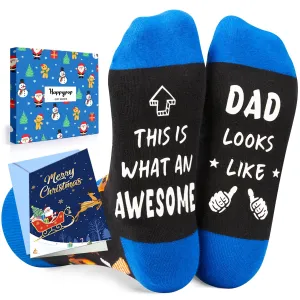 Funny Gifts For Him - Dad Gifts From Son Daughter, Gifts For Son Uncle Brother Husband, Funny Socks