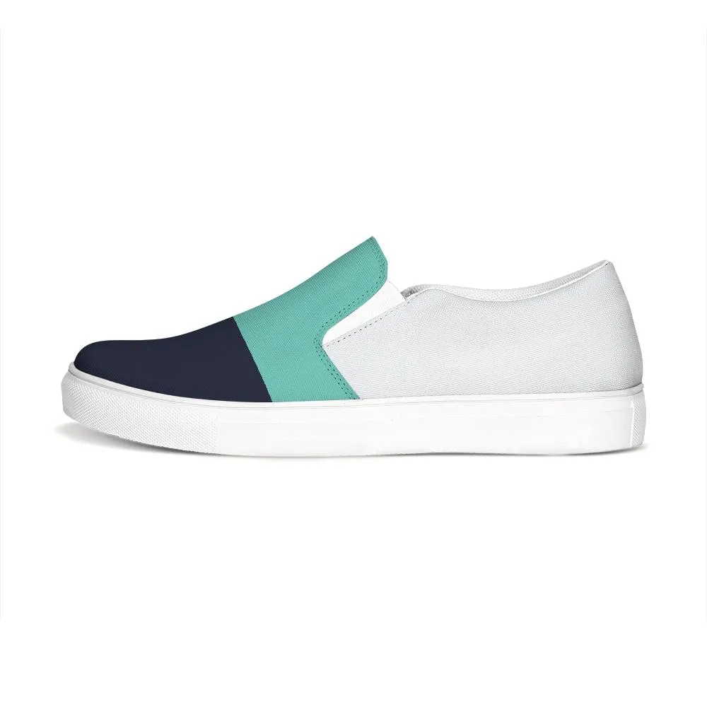 FYC Color Block Canvas Slip-On Casual Shoes (men's and women's sizing)