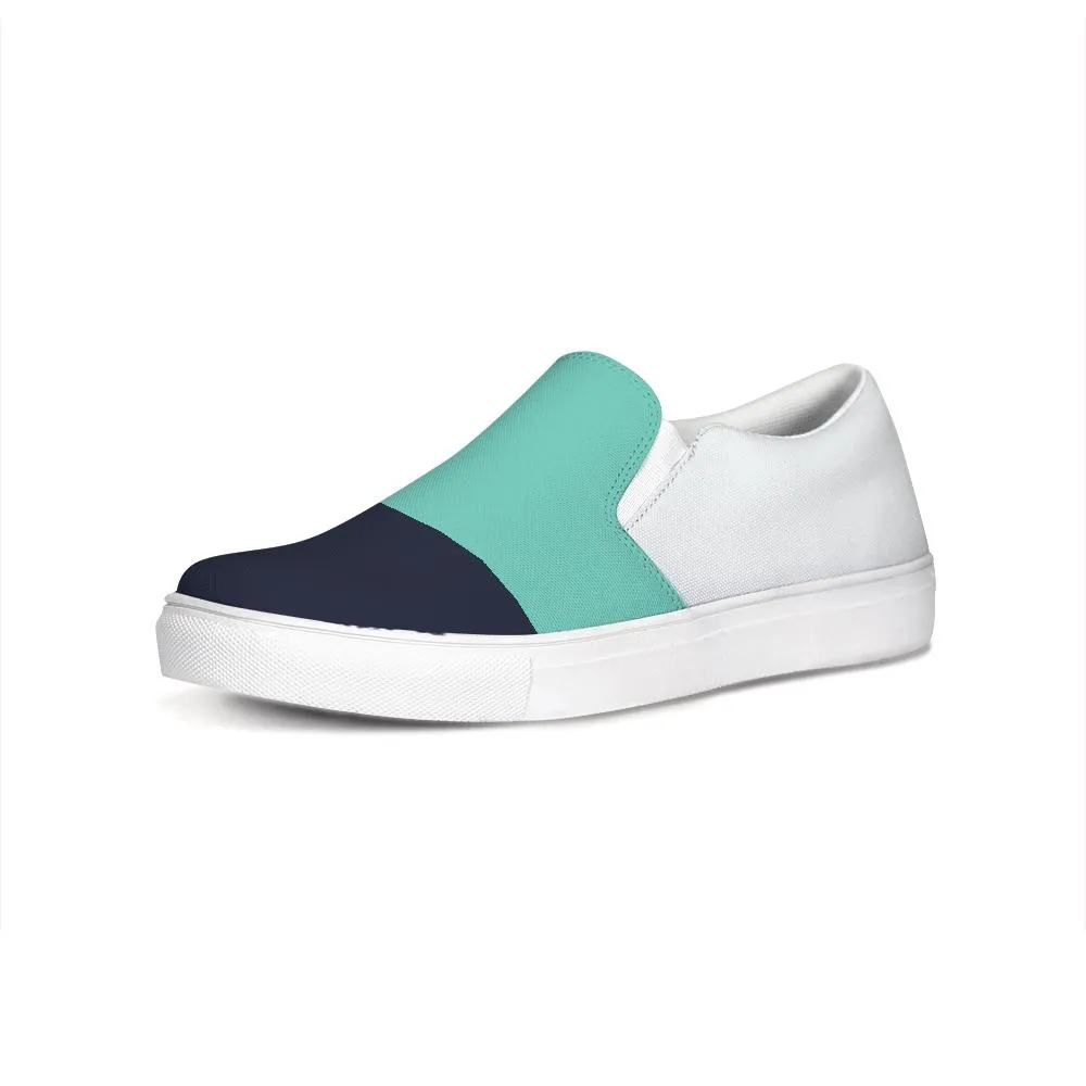 FYC Color Block Canvas Slip-On Casual Shoes (men's and women's sizing)