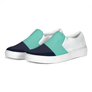 FYC Color Block Canvas Slip-On Casual Shoes (men's and women's sizing)