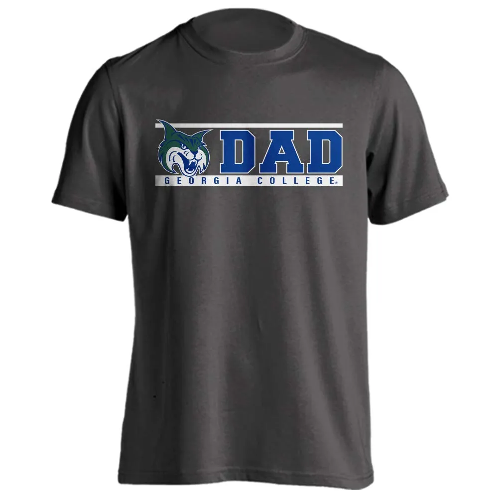 Georgia College Bobcats Proud Parent Dad T-Shirt